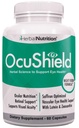 OcuShield Eye Health Vitamine Support for Healthy Eyes, Night Vision with Safran, Lutein & Zeaxanthin, Eye Nutrients to Protect & Stimulat Ocular Health, One Bouteille