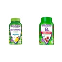 Vitafusion Mélatonine 140 Comte et vitamine B12 Vitamines gommy, 90 Comte Cherry Flavor pour le métabolisme énergétique et le soutien du système nerveux