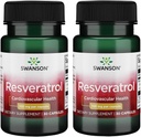 Swanson Resvératrol 100 100 Milligrammes 30 Capsules (2 Pack)