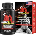 MANTFUP Vitality Enhancer pour les hommes Rehausseur de testostérone à action rapide et supplément quotidien pour soutenir la santé masculine & Libido