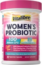 Probiotiques pour femmes 100 milliards UFC et supplément complexe de magnésium 10-en-1 420mg