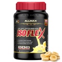 ALLMAX Nutrition ISOFLEX Whey Protein Isolate, Banana - 2 lb - 27 Gramm Protein Per Scoop - Zero Fat & Sugar - 99% Lactose Free - Gluten Free & Soy Free - Ungefähr 30 Portionen