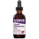 Natrol Melatonine liquide 1 mg, supplément de la mélatonine adulte à l'Asleep d'automne plus rapide et de rester plus longtemps à l'Asleep, se réveiller rafraîchi, 2 FL OZ liquide aromatisé, 15 portions
