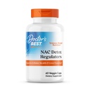 Doctor's Best NAC Detox Regulatoren Supplement für Männer und Frauen - N-Acetyl Cystein 600 mg, Liver Health Support, NAC Capsules with Selenium & Molybdän, Unterstützt Antioxidans Defense - 60 Veg Caps