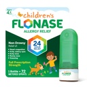 Enfants flonases Spray anti-allergie nasal, soulagement multisymptôme non somnolent 24 heures sur 24 – 72 sprays