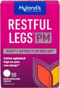 Hyland's Restful Legs PM, Nachtformel, Beruhigt Agitated Legs, so können Sie schlafen, 50 Schnellauflösen Tablets (Pack von 3)