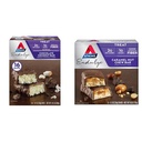 Atkins Endulge Chocolat Coconut Bar 16 Count & Caramel Nut Chew Bar 5 Count Bundle