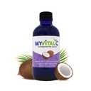 MyVitalC Organic MCT Oil Coconut Derived - Supplément antioxydant pur ESS60 - pour anti-âge, oxydation, longévité, sommeil, plus d'énergie - 120ML