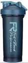 Bouteille de shaker protéinique de 20 oz, tasse de shaker pour boissons protéinées et pré-entraînement (Teal)