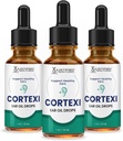 Justified Laboratories (3 Pack Cortexi Ohr Tropfen Cortexi Gesundes Eardrum Öl unterstützt gesunde Ohren Premium Mischung von ätherischen Ölen 3 Flaschen