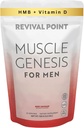 Genesis musculaire HMB et supplément de vitamine D3 avec myHMB étudié cliniquement, calcium et VIT C – 5000mg par portion – favorise le rétablissement, la masse musculaire maigre et le vieillissement en santé chez les hommes
