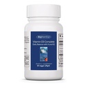 Groupe de recherche sur les allergies Vitamine D3 Complete - Supplément Vitamine D3 et K2, Bilan quotidien, avec vitamine A, tocotriénols d'or Delta, haute puissance, softgels de légumes - 60 Compte