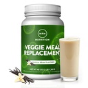 MRM Nutrition Veggie Meal Ersatzprotein | Vanilla Bean Flavored | 22g komplette pflanzliche Protein | Meal on-the-go | Mediate Hunger s Balanced macronutrient Formel | 28 Portionen