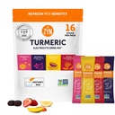 ZYN Elektrolyt-Getränk Mix Hydration Packets, Elektrolyte Pulver, Hydration Packets w/Turmeric Curcumin, Vitamin C und D, Zink, Hydrate Elektrolyt-Pulver-Packets für Wellness, Vielfalt Pack von 16