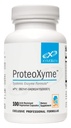 XYMOGEN ProteoXyme - Enzymes pancréatiques, Serrapeptase, Rutin, Papain et Bromelain - Conçu pour soutenir l'intégrité tissulaire et l'équilibre du système immunitaire sain (100 capsules résistantes aux acides)