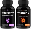 NutraChamps Elderberry et capsules de vitamine C