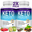 Keto Boost Diet Pills Ketosis Supplement - Natural Exogenous Keto Formula Support Energy & Focus, Advanced Ketones for Ketogenic Diet, for Men Women
