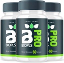 rize labs (3 Pack) Biopls Slim Pro Weight Loss Supplement, Biopls Capsules for Total Body Wellness und einen gesunden Lebensstil, Biopls Pillen für Leaner Physique, Bio Pls Bewertungen (180 Kapseln)