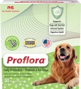 Probiotics for Dogs-Complete Gut Health & Immune Support. Einfach zu verwenden Digestive Multi-Strain Probiotics. Leichtere Ernährung Transitions, gesündere Haut & Coat & Hilft, Durchfall zu behandeln. 30 Pakete.