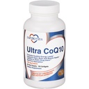 Ultra CoQ10 Supplément Coenzyme pour Cardio Health, 150 mg de CoQ10 - Ubiquinone - Par 2 Softgels avec huile de carthame et tocophérols, 6X Meilleure absorption pour la santé cérébrale et musculaire, 120 Softgels
