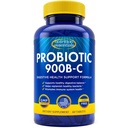 Nutrition Essentials Probiotiques pour les femmes et les hommes - avec l'enzyme de la lactase et la fibre prébiotique pour la santé digestive - 80 pour cent + plus de supplément de potentiel pour le soutien de la santé Gut - Formule végétalienne