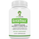 VitaMonk GlycoTraxTM GPLC Extra Large Bottle - 120 Kapseln von High-Absorption Glycin Propionyl-L-Carnitin ohne künstliche Füllstoffe - Glycin Propionyl L Carnitin Supplement