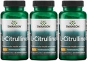 Swanson L-Citrulline - Natural Supplement Promoting Cardiovascular Health & Energy Support - Helps Increase Circulation - (60 Capsules, 850mg Each) (3 Pack)