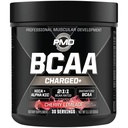 PMD Sports BCAA Charged Delicious Amino Acid Drink Mix pour la performance, la récupération, l'endurance et l'hydratation - Augmenter la fonction musculaire pour l'entraînement et l'énergie quotidienne – Cherry Limeade (30 portions)