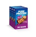 Pure Protein Bars, High Protein, Nutritious Snacks Energie zu unterstützen, Low Sugar, Glutenfrei, Chewy Chocolate Chip, Packung von 36