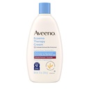 Aveeno Eczema Thérapie Crème quotidienne hydratante pour peau sensible, crème apaisante pour l'eczéma, crème colloïdale et céramide pour peau sèche et démangeaison, sans stéroïdes et fragrances, 12 oz