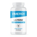 Vimergy L-Lysine – favorise la santé de la peau, des cheveux et des ongles* – soutient le métabolisme sain* – végétalien, sans OGM et sans gluten – 270 capsules
