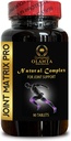Complexe mixte Matrice PRO - glucosamine sulfate msm, supplément de soutien avec la chondritine pour mains, dos, genou et santé articulaire - 1 bouteille