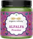Poudre de graminée d'alfalfa (100 Gram/3.5 Ounce) Medicago Sativa