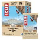 CLIF BAR - Energy Protein Bars - Weiße Schokolade Macadamia Nut - Hergestellt mit Bio Hafer - Energy Bars - Non-GMO - (15 Pack)