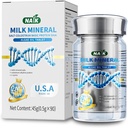 NAIK Growth Calcium Comprimés Enfants et adolescents Growth Calcium Comprimés Calcium pour les étudiants du collège, Supplément Cerveau DHA, Supplément Calcium, Amélioration Lysine brevetée