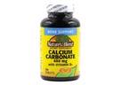 Mélange naturel de carbonate de calcium 600 mg avec D3 400 UI 100 comprimés, (paquet de 1), 079854016819