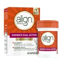 Aligner le probiotique, les femmes double action, les probiotiques vaginaux pour les femmes, les femmes probiotique pour le soutien de la santé vaginale, avec les probiotiques pour la santé digestive, 28 capsules probiotiques