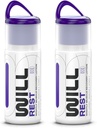 Lotion de magnésium pour le sommeil I Crème de magnésium topique nocturne pour la relaxation I Lotion de vitamine D et de lavande pour mieux dormir et soulager I 3 Fl oz (2 Pack)