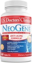 U.S. Doctors’ Clinical NeoGene (Formerly) GH3 Clinically Proven Aging Support Supplement with Nutrients for Supporting Mood, Cognition, Heart Health, Antioxidant Support [1 Month - 60 ct.]