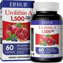 Urolithine Supplément 1000 mg Plus Trans-Resvératrol, Anthocyanines, Thé vert,Promouvoir un vieillissement en santé,Supporte Cellulaire et Énergie pour les hommes et les femmes, 60 Capsules-33