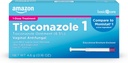 Soins de base Onguent au tioconazole 6,5 %, traitement à 1 dose, traitement de l'infection à levure vaginale pour les femmes, soins aux femmes, 0,16 once (paquet de 1)