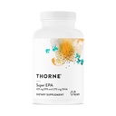 THORNE - Super EPA - Omega-3 Acides gras EPA 425mg & Supplément DHA 270mg - Soutien Cerveau, cardiovasculaire, articulations et peau* - Gluten, laiterie et sans soja - 90 gelcaps
