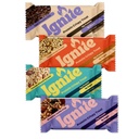 Ignite Bars High Protein Snacks, Low Sugar Protein Snacks, Gesunde Snacks für Erwachsene & Kinder, Fiber Bar Crispy Treats – Glutenfrei, Paleo & Individuell Wrapped Power Boost Protein Bars Variety Pack