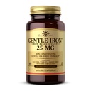 Solgar Gentle Iron (Iron Bisglycinat) 25 mg - 180 Gemüsekapseln - Non-Constipating, Gentle on Your Stomach - Non-GMO, Gluten Free - 180 Portionen
