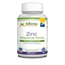 Athéna - Comprimés de supplément de zinc 50mg - Oxyde/Citrate - 100 comprimés enduits