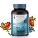 Diamant Santé des yeux - Vitamines naturelles pour un appui oculaire complet - Vitamines des yeux sains - Vitamines de la santé des yeux pour aider à préserver les yeux vieillissants - Végétaux, sans gluten, sans produits laitiers - (90 Nombre)