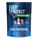 Pet Protect Dog Multivitamin, Vet-Formulierte DVM Daily Soft Chews, unterstützt anhaltende Gesundheit & Wellness, Chicken-Flavor (120 Count)