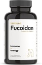 Certified Organic Fucoidan 500 mg Pure Atlantic Patagonian, BB536® Probiotiques, Fucoidan Spécialistes depuis plus de 20 ans, Immune + Énergie, 60 capsules végétales (1 bouteille)