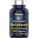 tnvitamins Melatonin 15 MG par Capsule (240 Capsules)