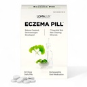 Loma Lux Eczema Pills – traitement de soulagement de l'eczéma naturel – Dermatologue développé – 7 minéraux clair et prévenir l'eczéma sévère scaling, rash, anti démangeaison visage corporel pour les adultes, les enfants, les tout-petits